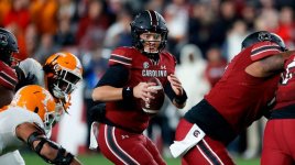 South Carolina runs over No. 5 Tennessee 63-38