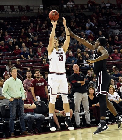 South Carolina Upends No. 14 Mississippi State, 87-82, in OT (2019)