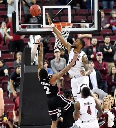 South Carolina Upends No. 14 Mississippi State, 87-82, in OT (2019)